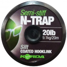 Поводочный материал Korda N Trap semi silt 20lb