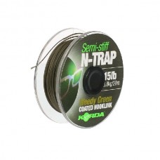 Поводочный материал  Korda N Trap semi weedy green 15lb