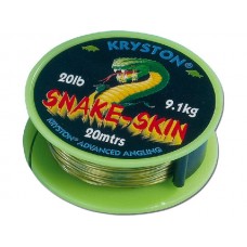 Поводочный материал Kryston Snake-skin camo multi 20м 20Ibs