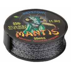 Поводочный материал Kryston Super mantis dark 20м 25Ibs