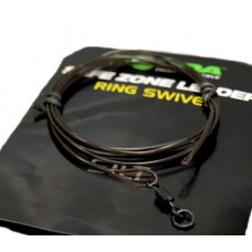 Поводок Korda Safezone Leader Hydrid Clip 30lb Silt