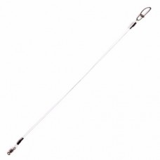 Поводок Lucky John Pro series флюорокарбон оснащ вертл и застеж 34кг/25см 2шт