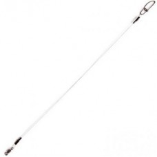 Поводок Lucky John Pro series флюорокарбон верт/заст 54кг/40см уп2шт