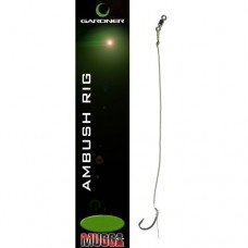 Поводок оснащенный Gardner Ambush rig №4