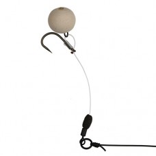 Поводок оснащенный Gardner Hinged stiff rig barbed №4