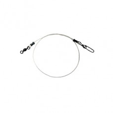 Поводок Salmo флюорокарбон оснащ. вертл. и застеж. 12кг 30см 1/10