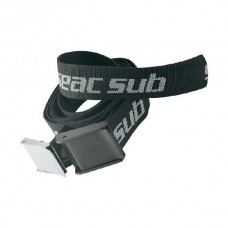 Пояс грузовой Seac Sub черно-серый пластиковая пряжка