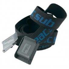 Пояс грузовой Seac Sub черно-синий металлическая пряжка