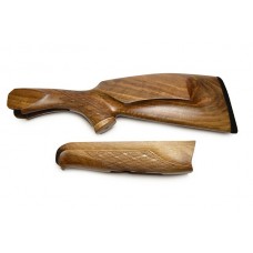 Приклад+цевье Baikal МР 27 Монте Карло орех резиновый затыльник