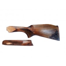 Приклад+цевье ТОЗ-34 орех худ.оформление деревянный затыльник
