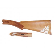 Приклад+цевье ТОЗ-БМ бук художественное оформление заливка