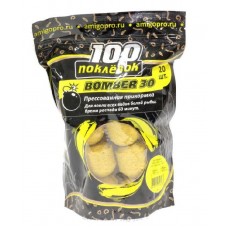 Прикормка 100 Поклевок Bomber-30 мед