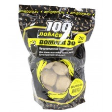 Прикормка 100 Поклевок Bomber-30 ваниль