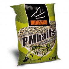 Прикормка MINENKO PMbaits big pack ready to use crushed natural big fish mix