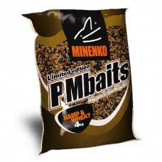 Прикормка MINENKO PMbaits big pack ready to use hemp wheat natural конопля+пшено