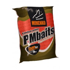 Прикормка MINENKO PMbaits carp 3кг strawberry