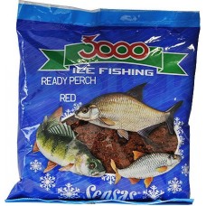 Прикормка Sensas 3000 0,5кг Perch red зимняя готовая