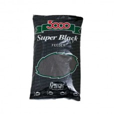 Прикормка Sensas 3000 1кг Super black feeder