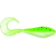 Приманка Bass Assasin Curly Shads твистер 2" chartreuse 10 шт