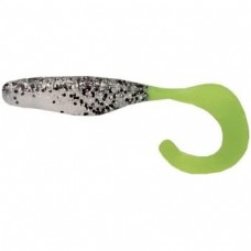 Приманка Bass Assasin твистер Curly Shads 4 silver chart T 1/10