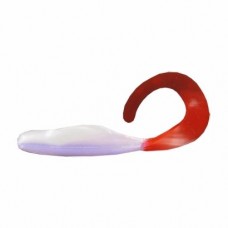 Приманка Bass Assasin виброхвост 10см albino fire tail 1/10