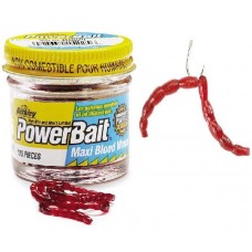 Приманка Berkley Powerbait Maxi power Blood worms red