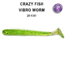 Приманка Crazy Fish Vibro worm 3-50-20-5