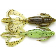 Приманка Keitech Crazy Flapper 2.8" 401 Green pumpkin PP 8шт