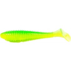 Приманка Keitech виброхвост Swing impact fat 2,8" EA11 lime chartreuse glow