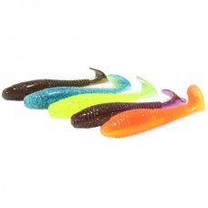 Приманка Lucky John виброхвост Pro series tioga fat 10,00/MIX1