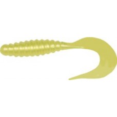 Приманка Manns твистер 10см лимон перламутровый 1/20