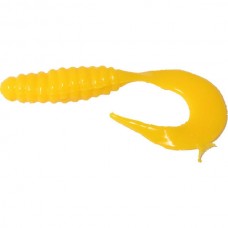 Приманка Manns твистер 10см желтый 1/20