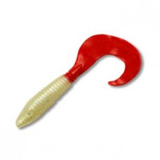 Приманка Manns твистер Lucky-90 перламутр с блестками и кр хв 20шт