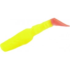 Приманка Manns виброхвост Stalker 5,5см лимонный красный хвост 1/20