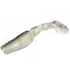 Приманка Manns виброхвост Stalker 7см ламинат черно-белый 1/20