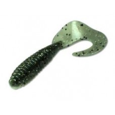 Приманка MegaStrike твистер Mega grub 7,5см laminate smoke shad 15шт