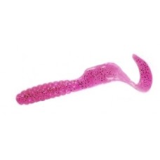 Приманка Mister Twister твистер 5см 61S neon pink flake 1/10