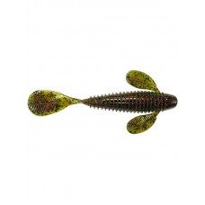 Приманка Ouzo виброхвост Goby 10,1см 2 watermelon red flake 6шт