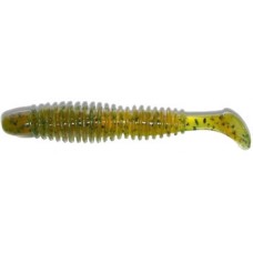 Приманка Reins Bubbring shad 3'' цв. 429 motor oil pepper уп 8шт