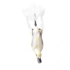 Приманка Savage Gear 3D hollow duckling weedless S 7,5см 15гр 04 white