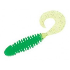 Приманка Yum твистер 1,5" lime green 1/20