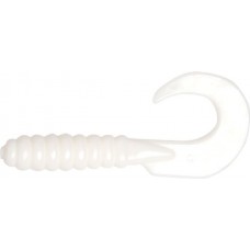 Приманка Yum Walleye grub 3" white