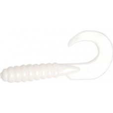 Приманка Yum Walleye grub 4" white