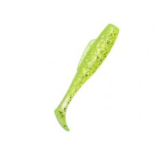 Приманка Zman виброхвост Minnowz 3" chartreuse silver 8шт/6шт