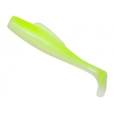 Приманка Zman виброхвост Minnowz 3" glow chartreuse 8шт/6шт