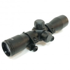 Прицел Man Kung MK-4х32 прицельная сетка с подсветкой красная с зеленым