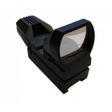 Прицел Target Optic 1x33 открытый на weaver