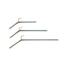 Противозакручиватель Три Кита изогнутый черный 15см 1/10