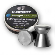 Пульки Stoeger X-Sport flat 4,5мм 500 шт