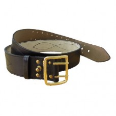 Ремень Хольстер поясной 50 с доп. фиксацией латунная литая пряжка №1